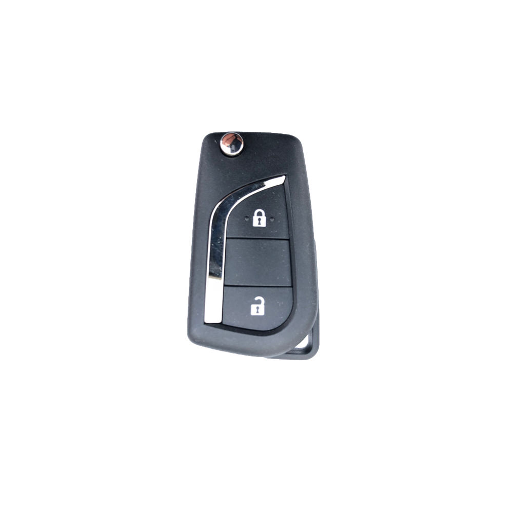 Toyota Aygo Avensis 2 Button Flip Remote Key